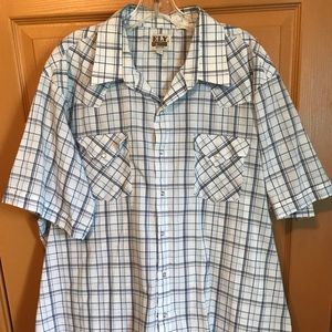 ✌🏼❌Bundle deal- 2 Ely Cattleman pearl snap shirts